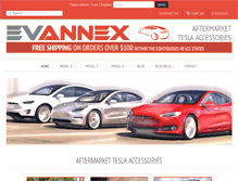 Tablet Screenshot of evannex.com